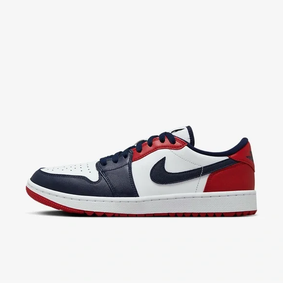 Air Jordan 1 Low Golf 'USA' Red White and Blue - Picture 3 of 10